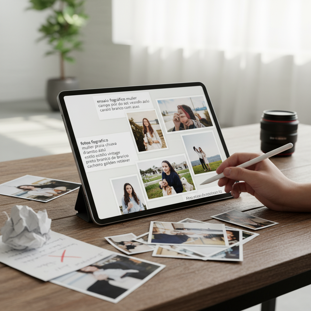 Você Ainda Paga Caro por Ensaio Fotográfico Sem Saber Que Existe Esta Alternativa? — Os Erros Mais Comuns em Prompts de Ensaio Fotográfico