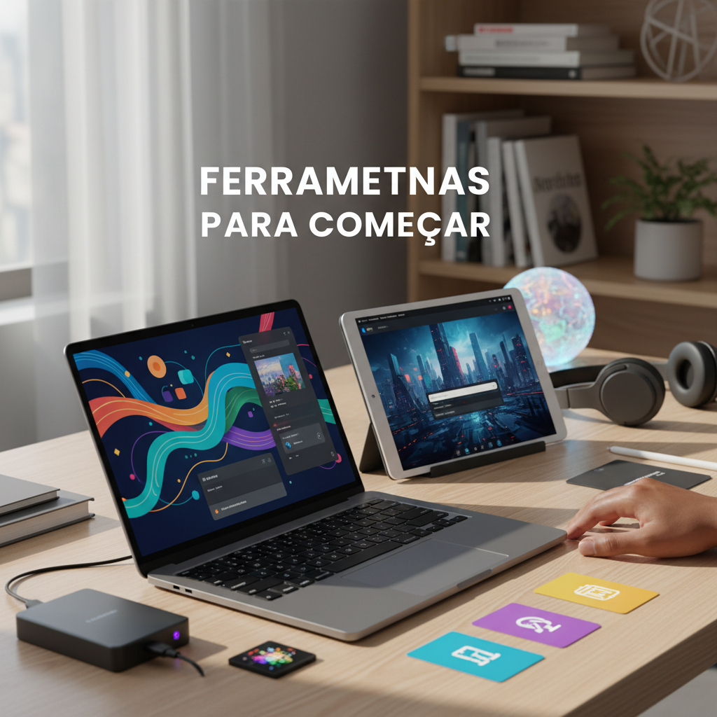 Criar Imagens com IA: Como Transformar Ideias em Visuais Profissionais Sem Ser Designer — Ferramentas Para Começar a Criar Imagens com IA Hoje