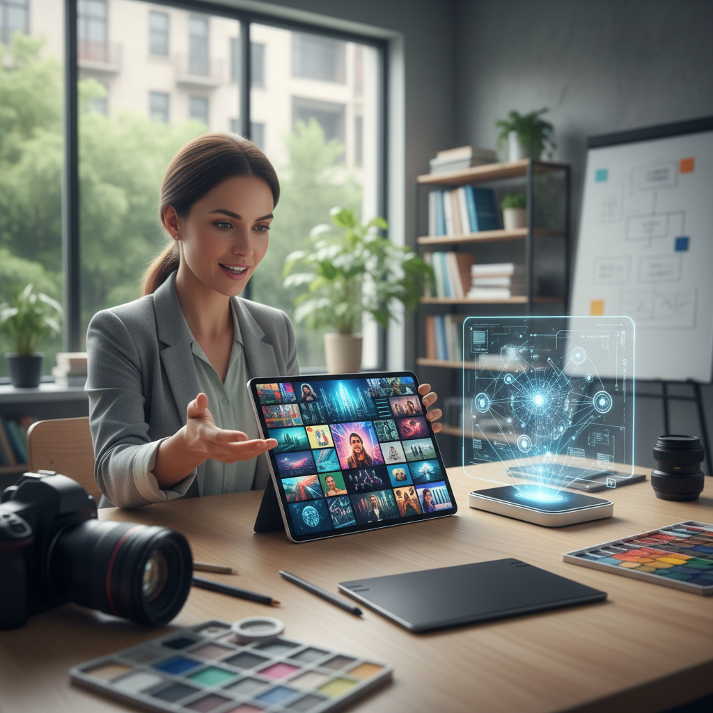 Inteligência Artificial que Cria Imagens: Como Funciona na Prática — Transforme sua produção visual com a BEmedia Class