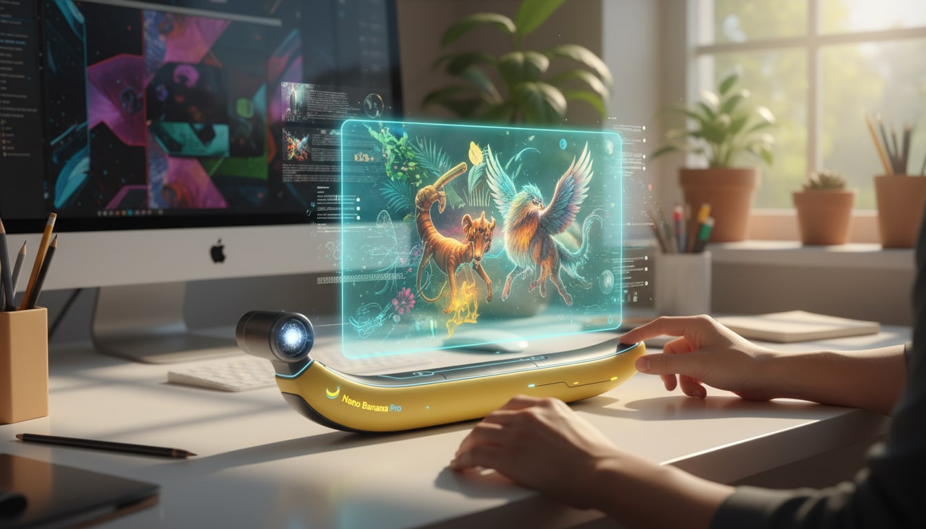 Nano Banana Pro: o que é e como essa IA pode mudar a criação de imagens profissionais — Imagem simples vs. visual com contexto e refinamento